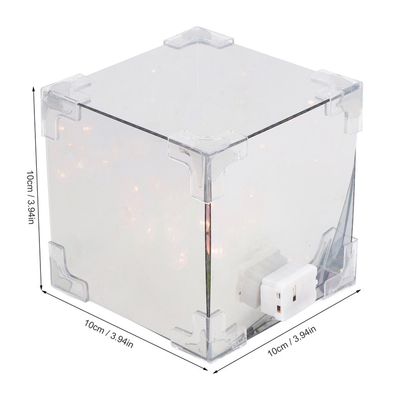 2 in 1 Tulip Cube Mirror Lamp LED Decorative Night