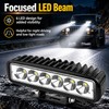 18W LED Work Lights for Road Lighting – 2-Piece 12V