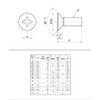 [M4x6] Stainless Steel Countersunk Head Machine Screws (10 pcs)