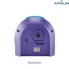 Atrium Kinder Wecker Analog Quarz ohne Ticken mit Licht und