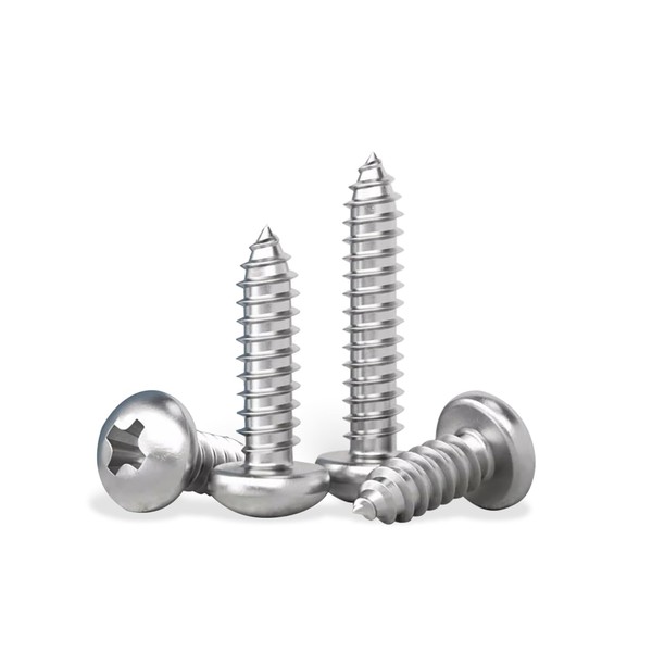 #6 x 3/4" (100 Pack) Pan Head Phillips Screws Sheet