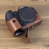 Rieibi EOS R7 Case - Quality PU Leather Half Case