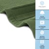 White Classic Luxury Bath Mat Floor Towel Set - Absorbent