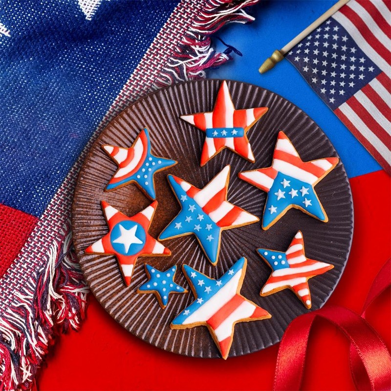 Star Cookie Cutter Set - Gtmkina 5 Pieces Mini Star