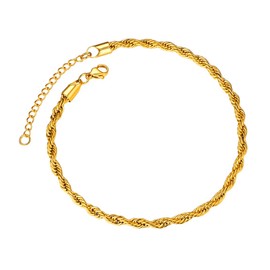 Anklet for Women18K Gold Plated Foot Bracelet Gold Plated