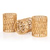 HALIGATE Rattan Lamp Shade Small Boho Shades Replacement 1-5/8 inch