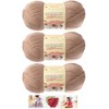 Bernat Softee Baby Yarn 3 Pack Bundle Includes 3 Patterns