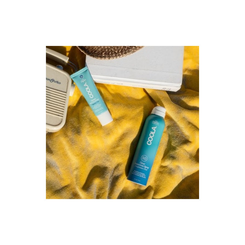 COOLA - Organic Classic Daily Face Sunscreen, SPF 50, Unscented,