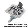 T Handle Latch Stainless Steel Polished Appearance Truck Toolbox Lock