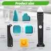Caulking Tool 6 in 1 Sealant Finishing Tool & Grout