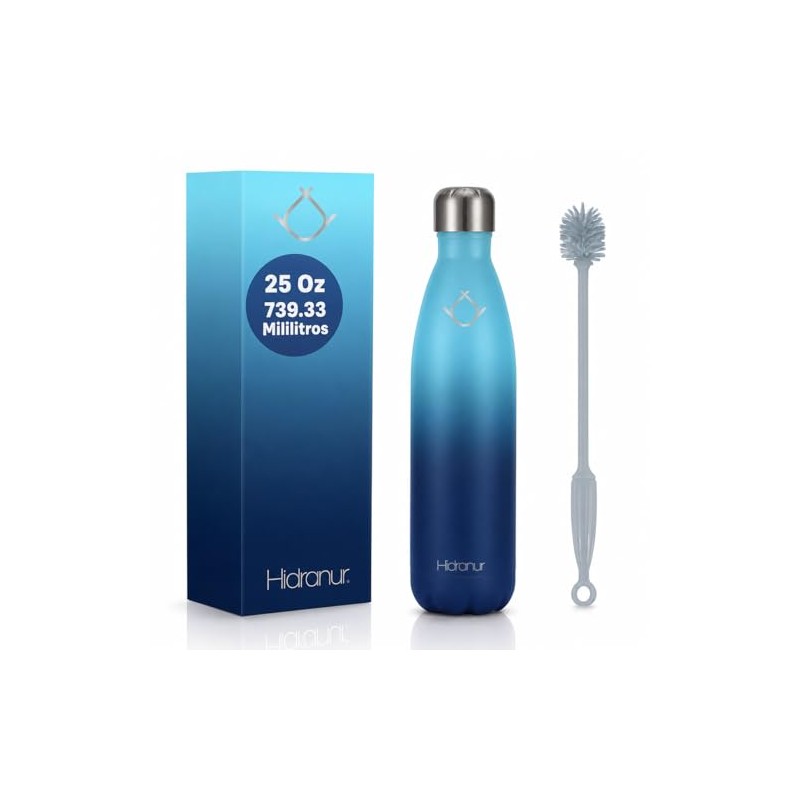 Termo de Acero Inoxidable 25 Oz (739.33 ml) Doble Aislamiento