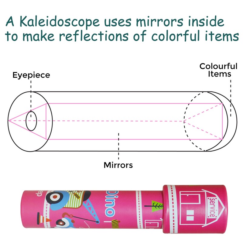Kaleidoscope Toy Multipack Random Theme - Kaleidoscope for Kids Party