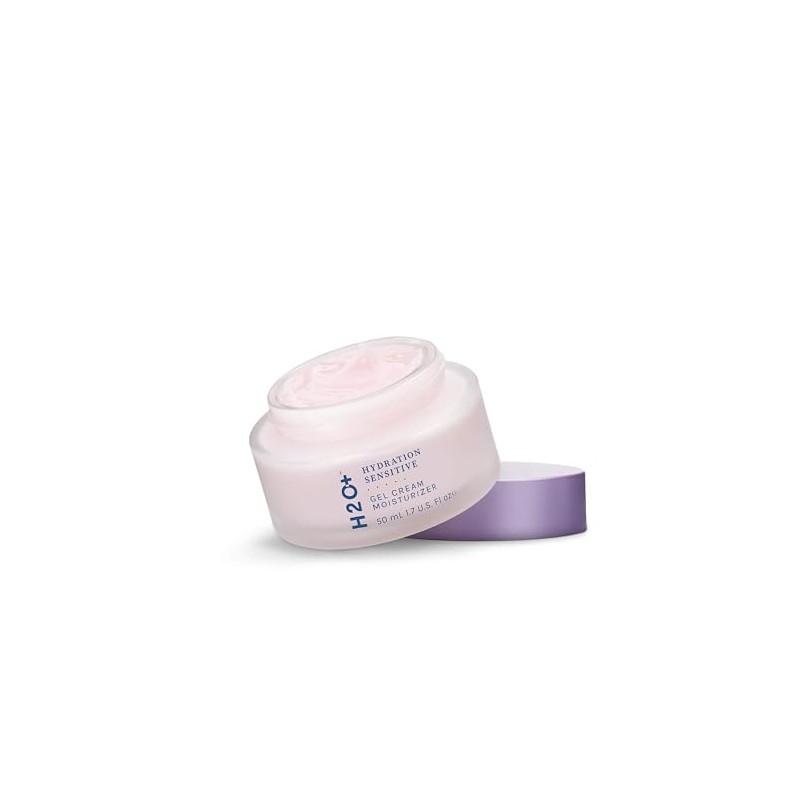 Face Gel Cream Moisturizer for Sensitive Skin by H2O Beauty,