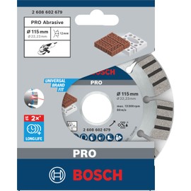 Bosch 2608602679 Diamond Cutting Disc Best for Abrasive