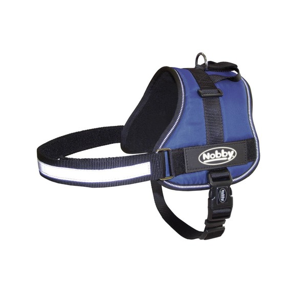Nobby Nylon Seguro Harness, X-Large, Blue