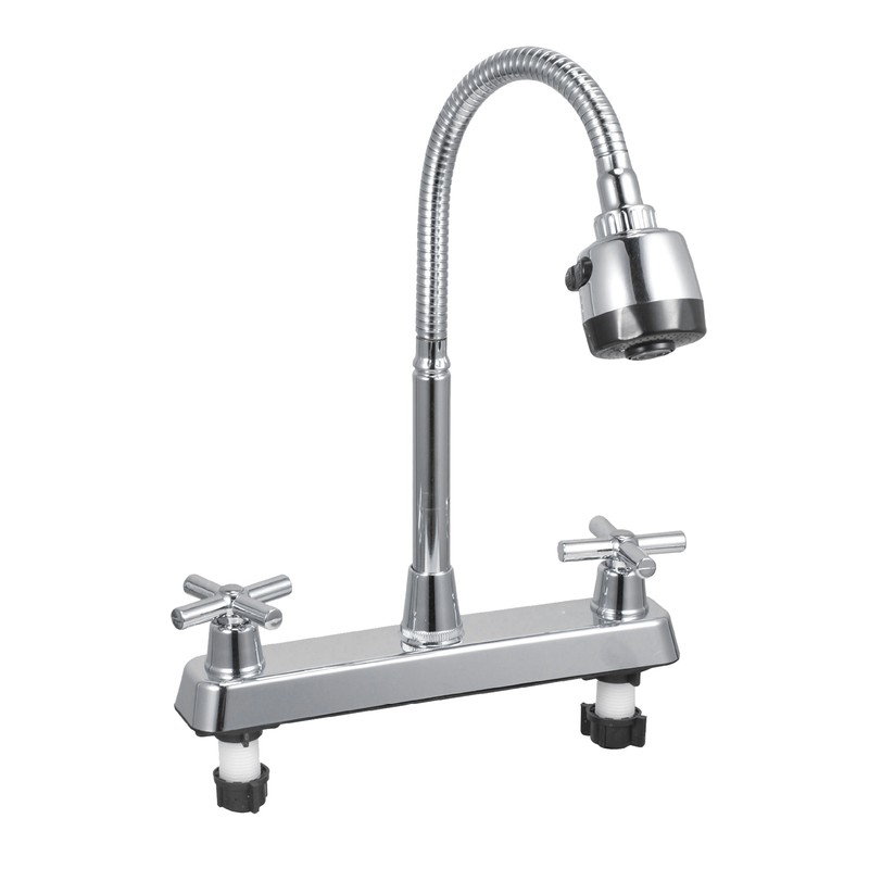 Kitchen Sink Faucet Professional Modern Simple Style Cold Hot Dual