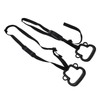 2Pcs Kids Gymnastic Rings Monkey Shape Load Bearing 150KG Ergonomic