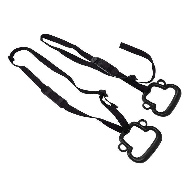 2Pcs Kids Gymnastic Rings Monkey Shape Load Bearing 150KG Ergonomic