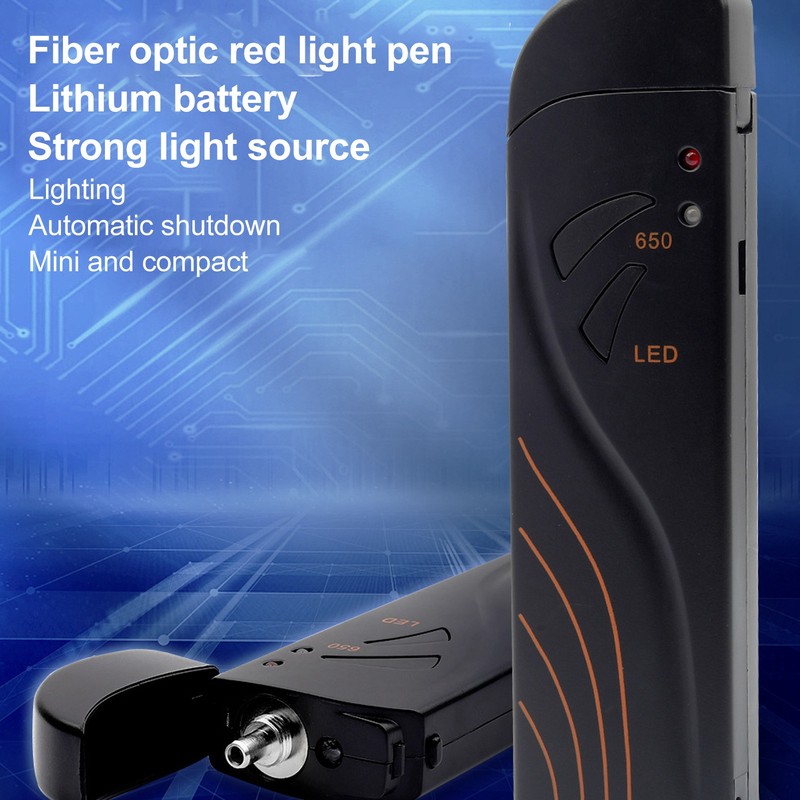 5KM Fiber Optic Visual Fault Locator High Accuracy Portable VFL