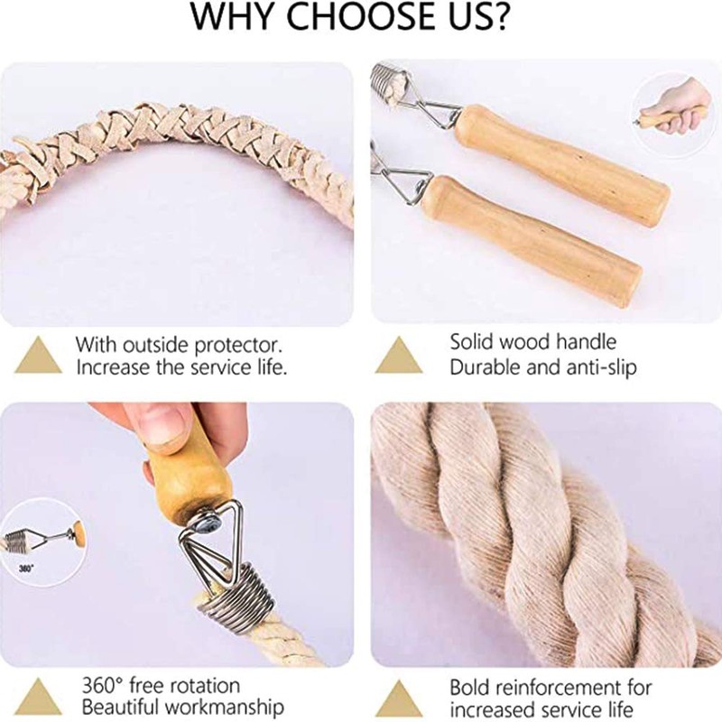 CZ-XING Skipping Rope for Multiplayers Long Rope 5Meters -7Meters -10Meters