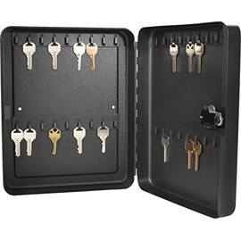 BARSKA 36 Position Key Safe with Combination Lock Black, Medium