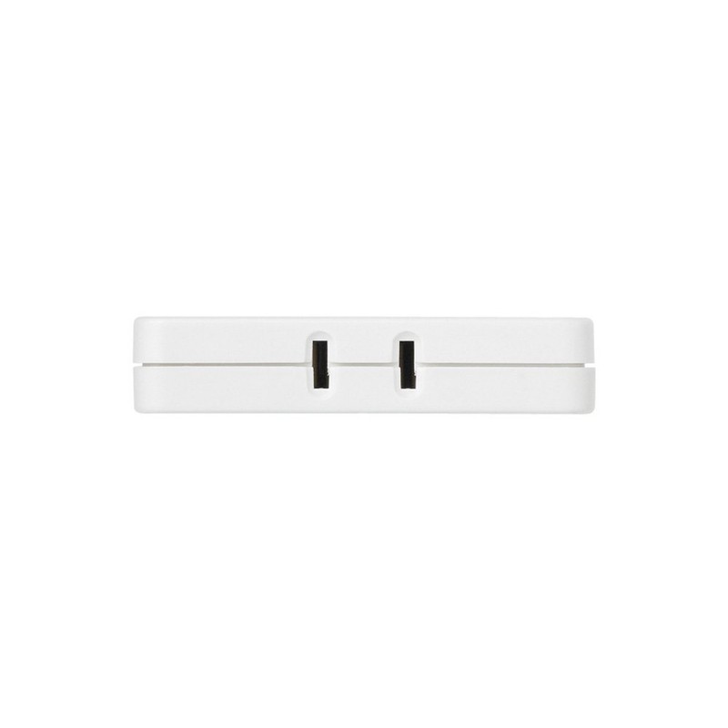 BUFFALO BSTAPD02WH Triple Power Strip with Lightning Surge Protection, White
