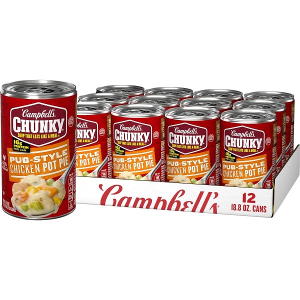 Campbell's (12 Pack) Campbell's Chunky High Protein Pub-Style Chicken Pot