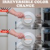 Relaxweex 25 Pcs Dishwasher Temperature Strips Dishwasher 160° F Temp