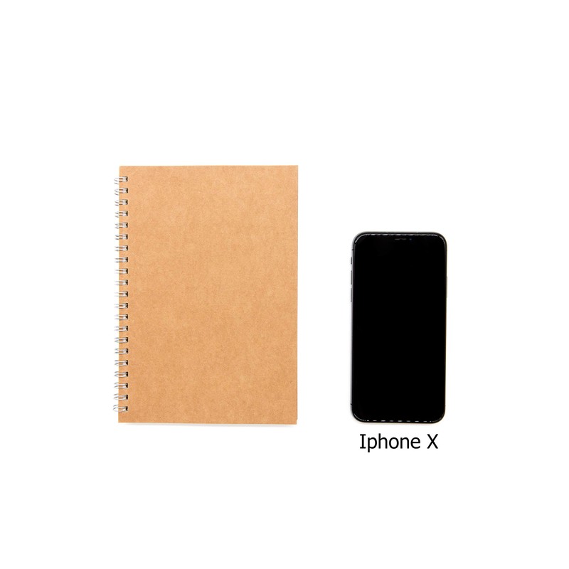 DSTELIN Blank Spiral Notebook, 3-Pack, Soft Cover, Sketch book, 100