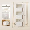 Pipishell Hanging Closet Organizer 6-Shelf, Hanging Shelves for Closet with