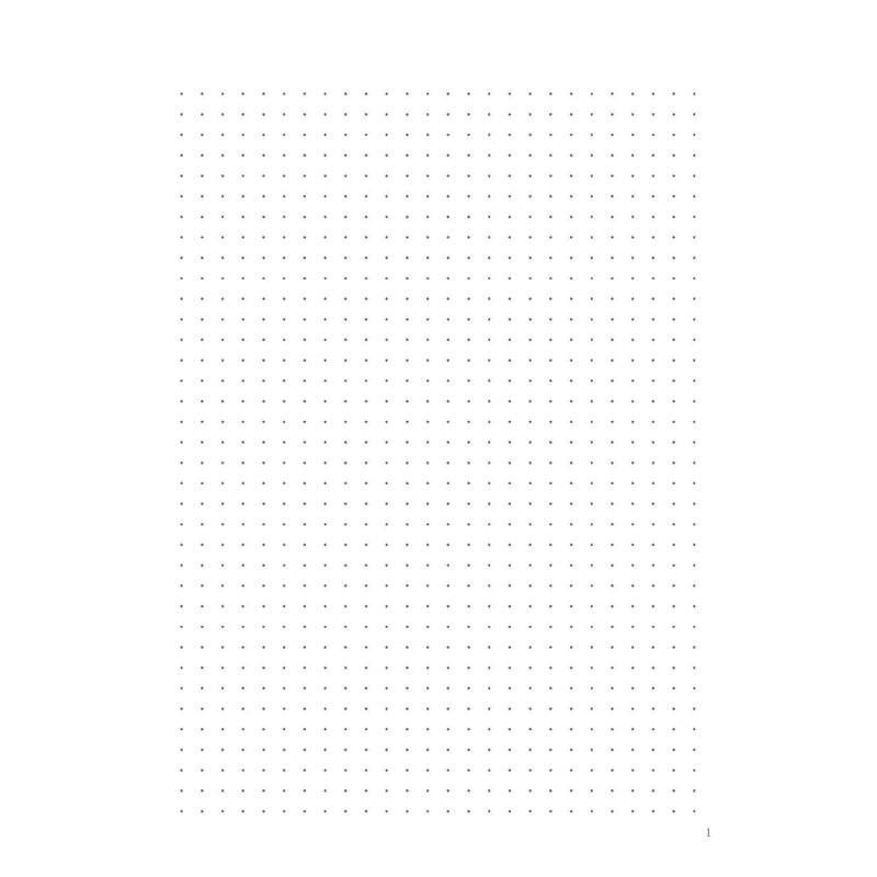 Notes: The Musical Notebook: Classic Dotted Paper, Hard Cover, 160