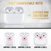 Valkit Compatible Airpods Pro 2nd/1st Generation Case Cover with Cleaner