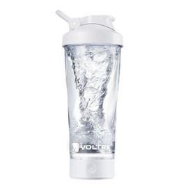 VOLTRX Premium Electric Protein Shaker Bottle, Made with Tritan - BPA Free - 24 oz Vortex Portable Mixer Cup/USB C Rechargeable Shaker Cups for Protein Shakes