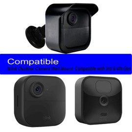 SKYWORLD All-New Blink Outdoor Camera Mount, Weatherproof Protective Housing and 360° Adjustable Mount for Blink 4th 3rd Gen with Blink Sync Module 2 Mount (Black 5 PCS)