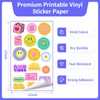11x17 inch Glossy White Printable Vinyl Sticker Paper for Inkjet