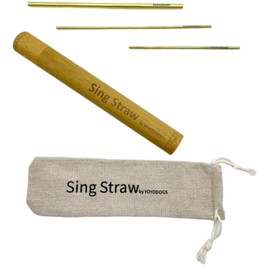 YOYODOGS Vocal Training and Healing Aid Tool,Sing Straw Voice Vocal Trainer Metal Therapy Tool