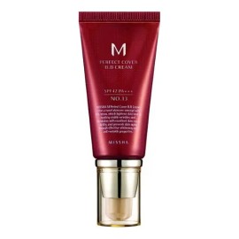 Crema Missha Perfect Cover B.b 23, base facial coreana Tom 23, color beige natural                                                                    