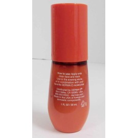 DERMA E Anti-Aging Regenerative Serum Anti-Wrinkle Retinol Glycolic Acid 1 oz