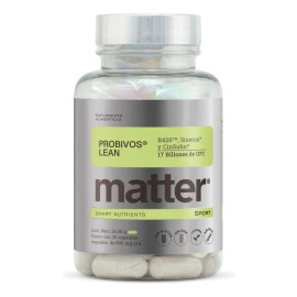 MATTER SMART NUTRIENTS - Probivos Lean con Bifidobacterium Lactis Cinsulin® y, Probióticos Veganos , 15 Billones de UFC - 30 Cápsulas Vegetales - Apoyo digestivo y metabólico