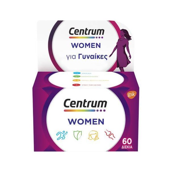 Centrum Women Multivitamin, 60 Tablets