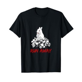 Run Away Bunny Funny Unisex Design T-Shirt