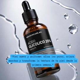 50 ml | Ácido Glicólico 20% | Exfoliación Intensiva | Peeling Químico de Contacto Corto | Sistema de Renovación Progresiva | GlycoRenew™ Peeling #3 | 