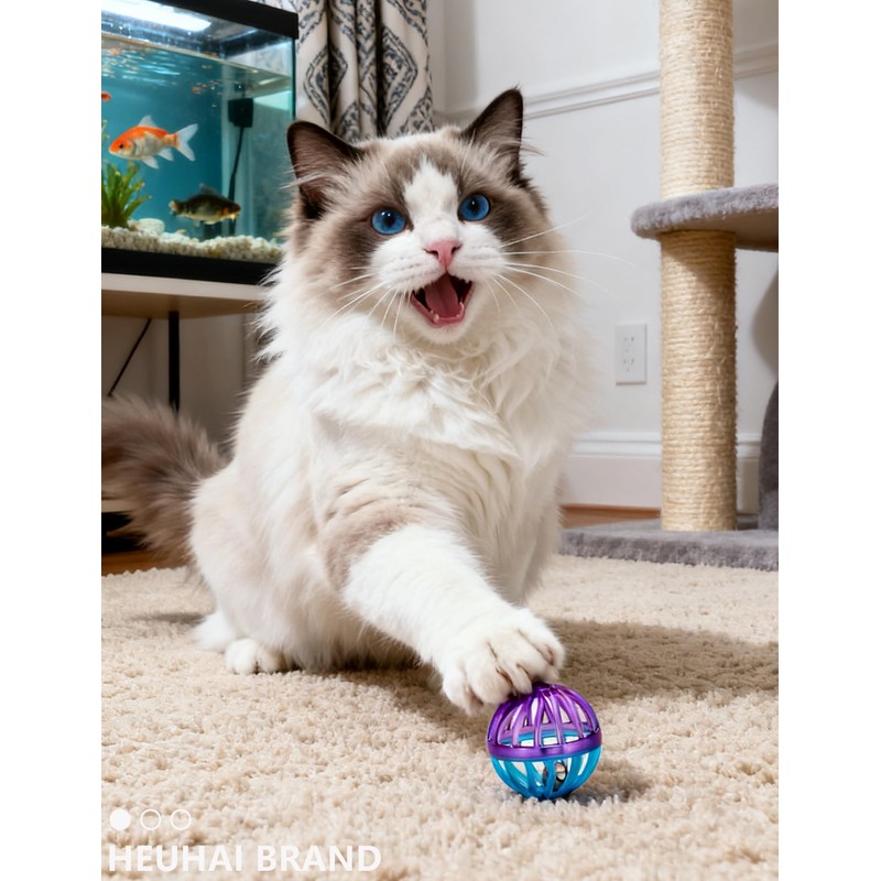 HEUHAI 15-Piece Cat Toy Set for Kittens and Indoor Cats