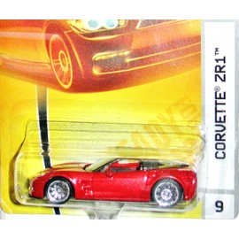 Matchbox Sports Cars Red Corvette ZR1 1/17