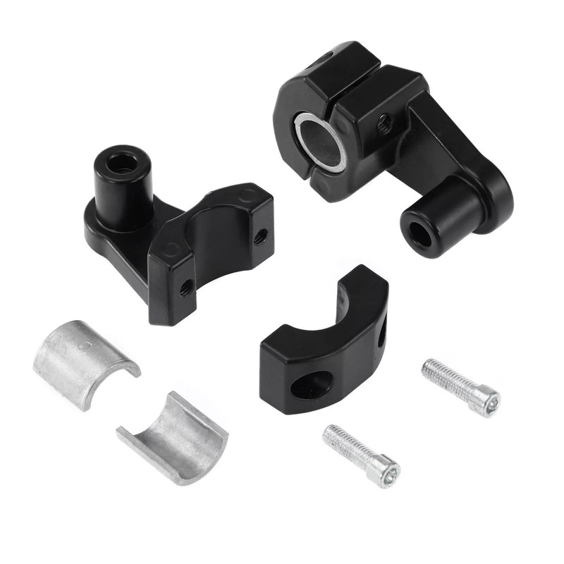 Bledtax Pivoting Handlebar Clamp Risers 2 Inch Universal Motorcycle for