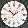 Larkrise Designs Guitar Lovers Clock - Guitar Clock - G27-C