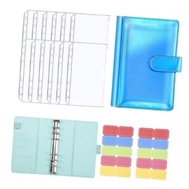 Operitacx 1satz Cash Budget Binder Bunte Pu- Budget-organizer Für Geldumschläge Tragbar Für Studium Und Alltag Für Haushaltsplanung Und Sparziele