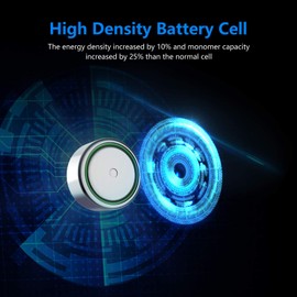 POWEROWL High Capacity L1154F LR44 Batteries 12 Pack, AG13 357 303 SR44 A76 Premium Alkaline Battery 1.5V Button Coin Cell Batteries