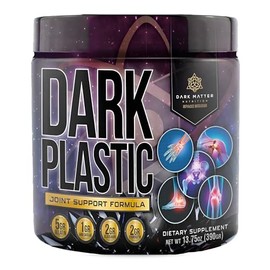 Dark Plastic Joint Support 390gr  Colgeno Bovino  Glucosamina  Cartlago de Tiburn  Vitamina C  Suplemento Alimenticio  Sabor Neutro  30 servicios     