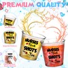 Nuogo 50 Pcs Nurse Need Shots Too Shot Glasses 2.87oz